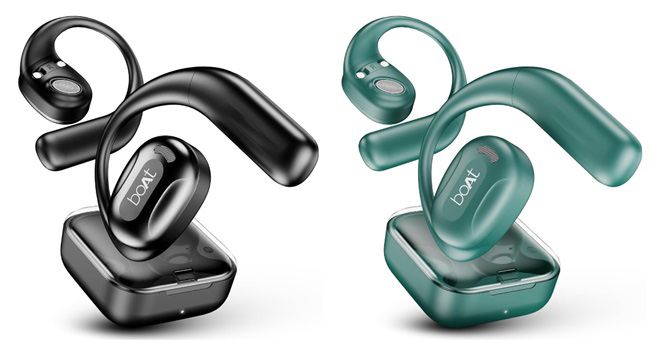 boAt has launched its first Open-ear Wearable Stereo (OWS) earbuds