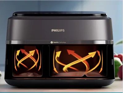 The Philips Dual Basket Air Fryer 3000 Series is priced at Rs 16,995 in India